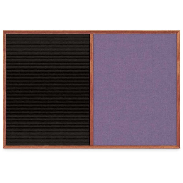 Slim Style Indoor Enclosed Corkboard, 30